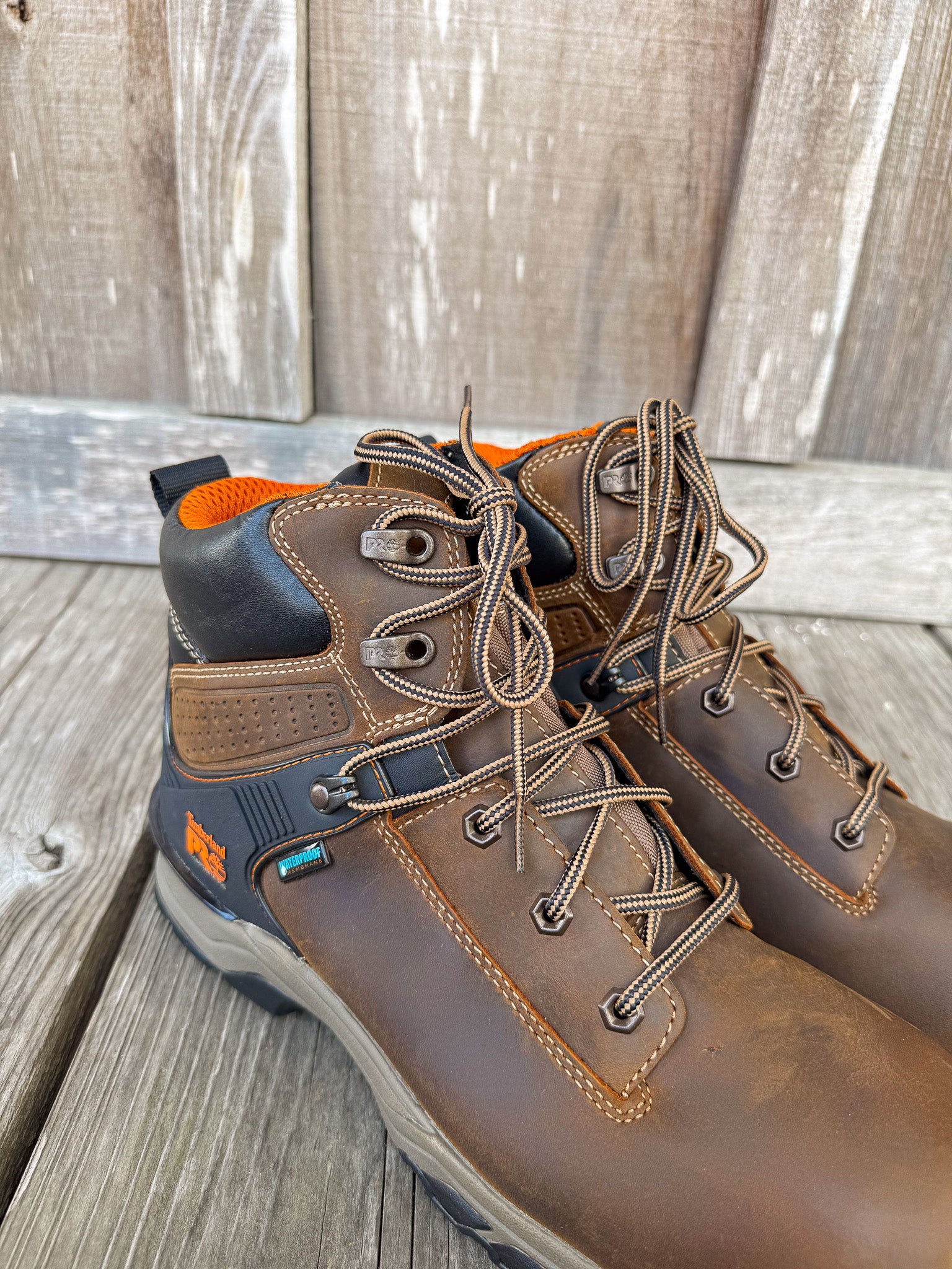 TBA1RVS | 6" Hypercharge Waterproof Round Composite Toe Work Boot