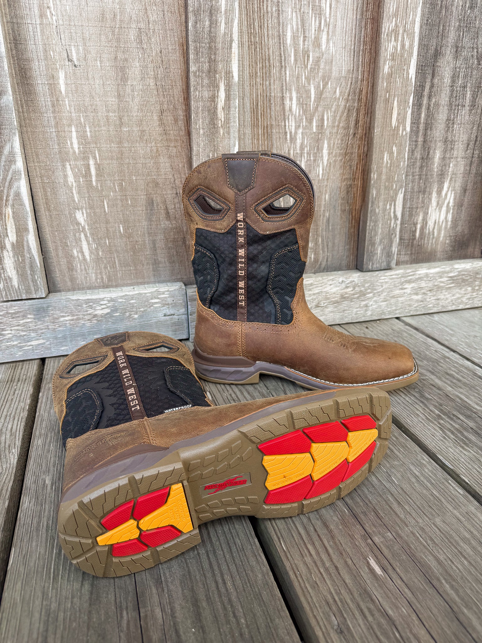 DH5376 | Phantom Rider Zenon Waterproof Square Toe Work Boots