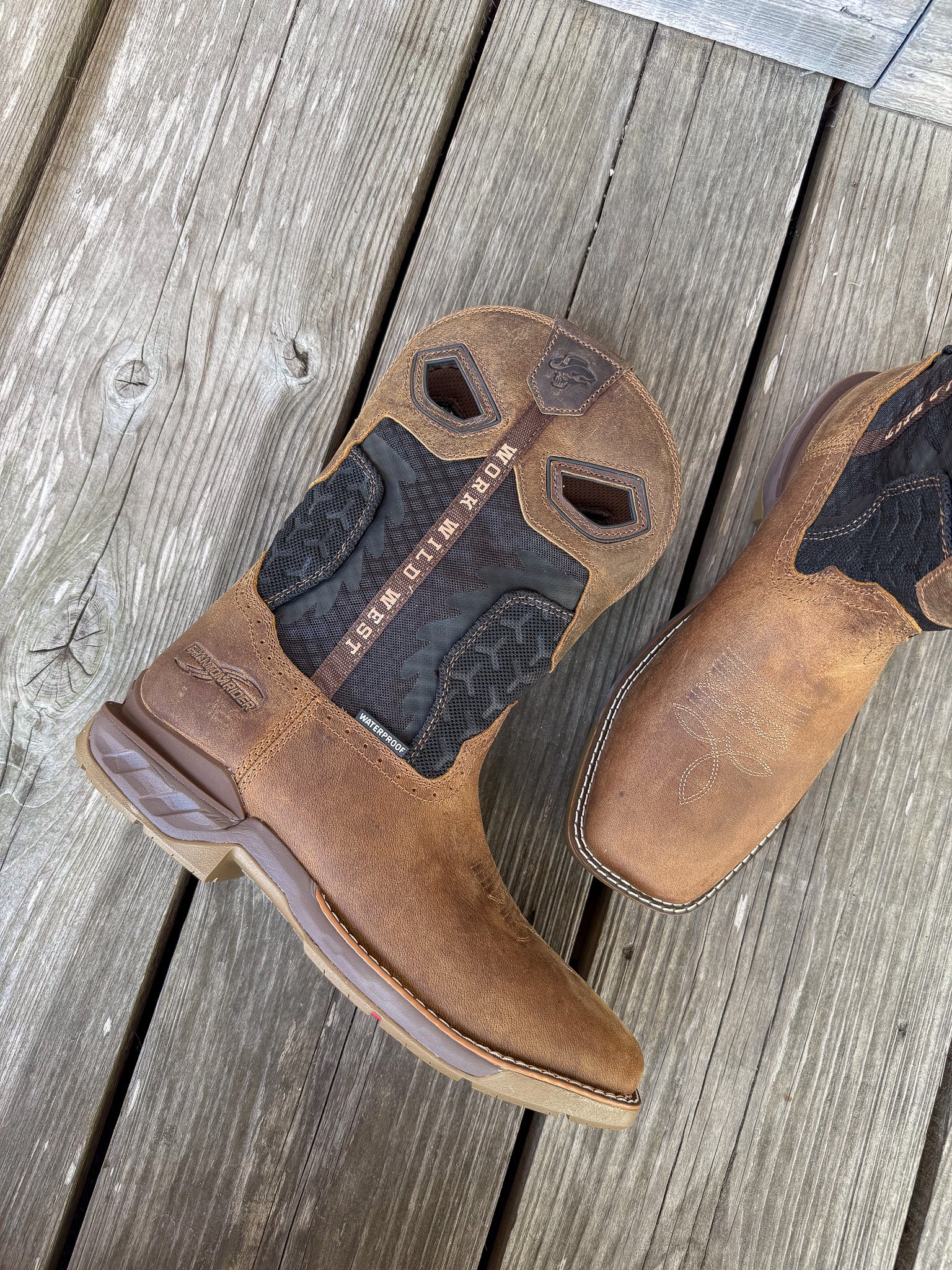 DH5376 | Phantom Rider Zenon Waterproof Square Toe Work Boots