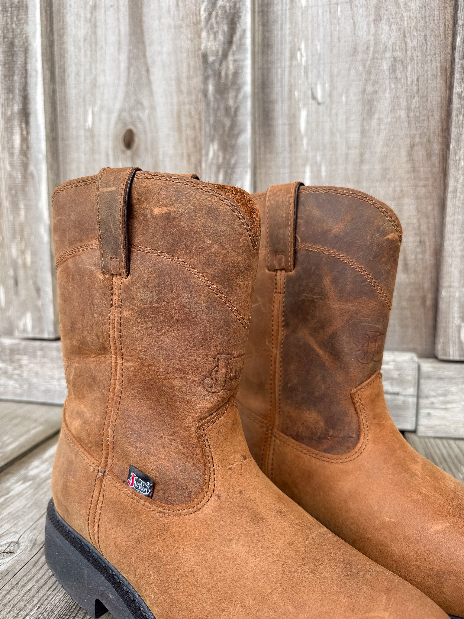 OW4760 | Round-Up Round Toe Work Boots