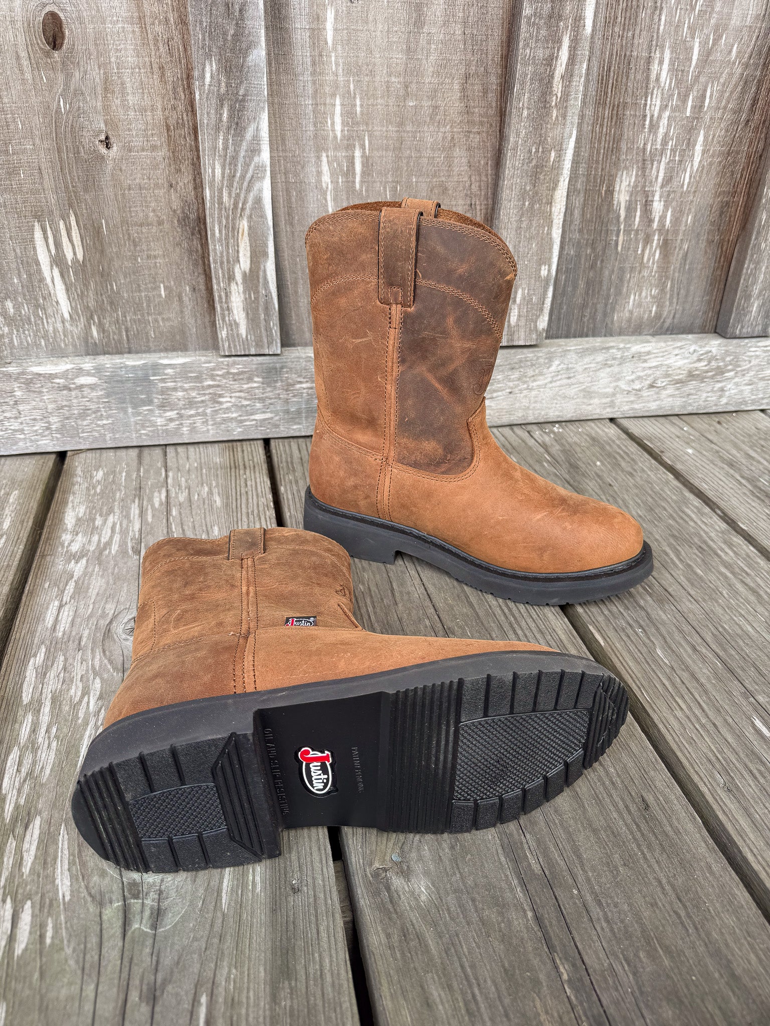 OW4760 | Round-Up Round Toe Work Boots