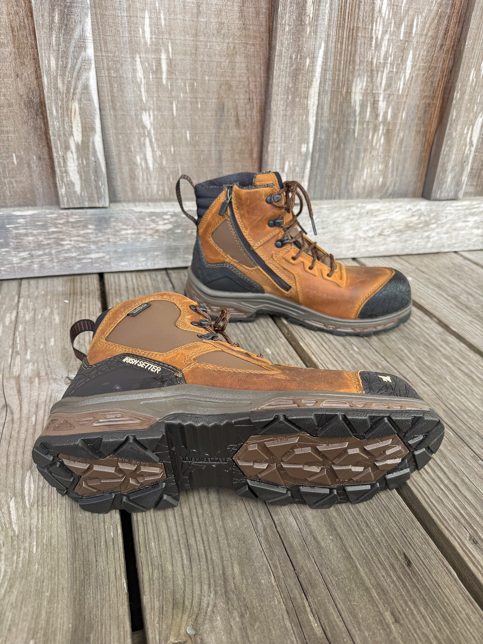 83636 | *Kasota 6-inch Waterproof Safety Toe Side Zip Work Boots