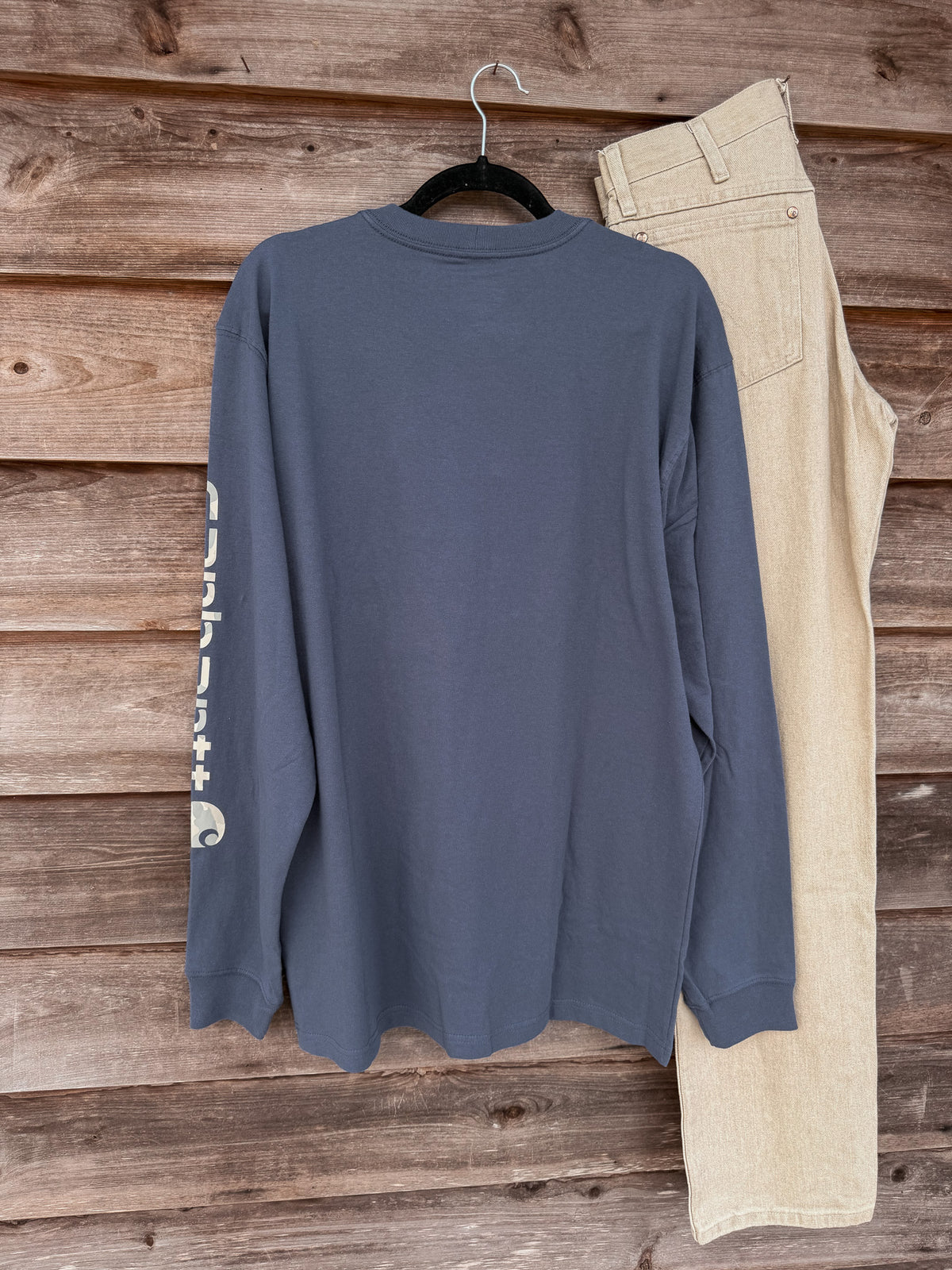 K231-EE7 | Dearborn Camo Logo T-Shirt in Superstorm