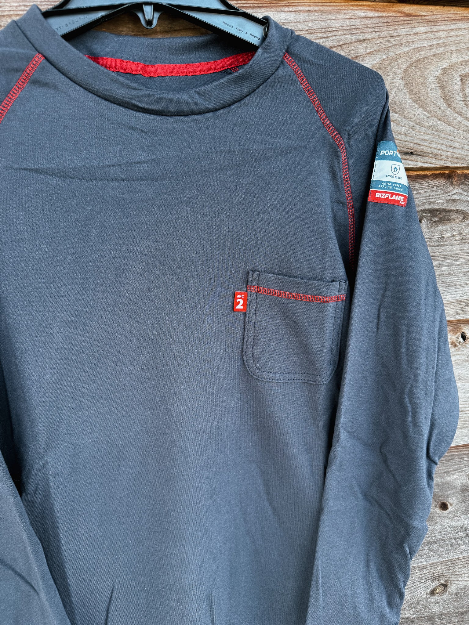 FR01NAR | FR Bizflame Knit T-Shirt in Navy