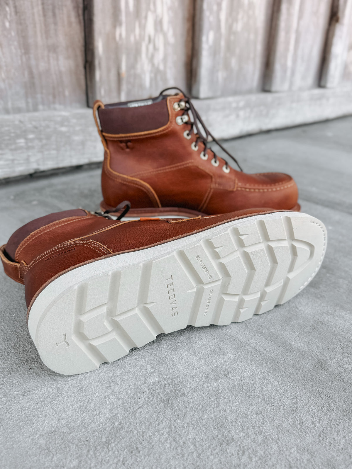 M11086SAD | LongHaul Waterproof Moc Composite Toe Work Boots