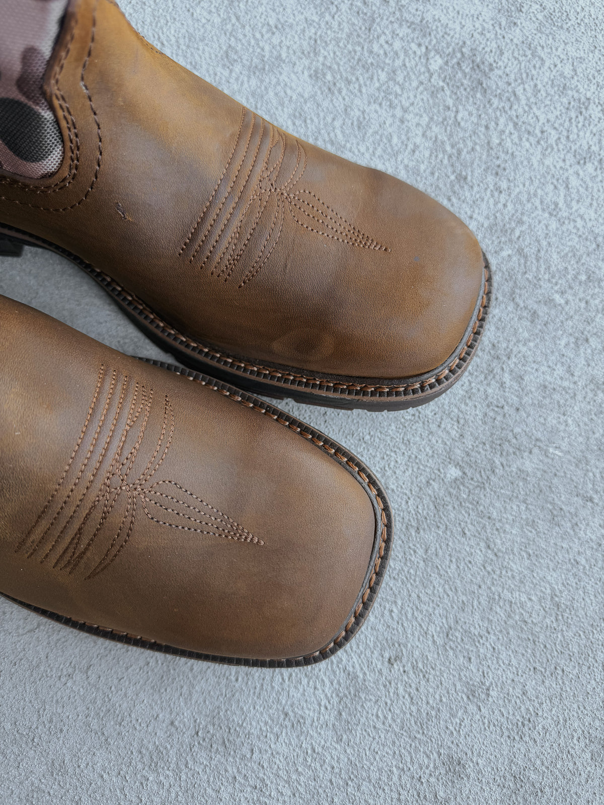 RKW0486 | 11" Ride LTE Waterproof Western Boots - Old School Camo