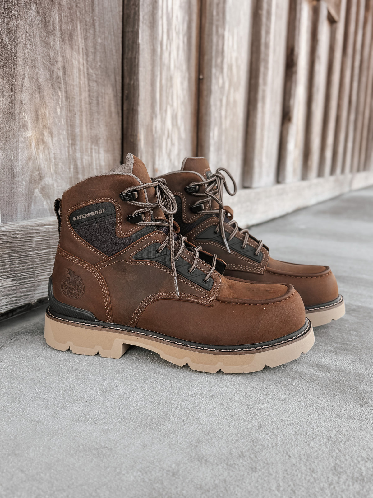 Gb00755 | 6" Carbon Flex Moc Carbon Toe Waterproof Boots