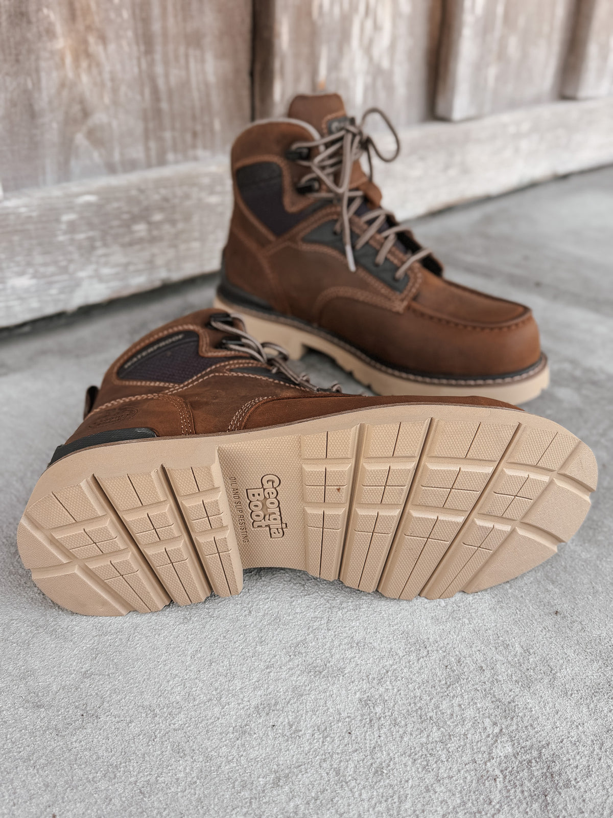 Gb00755 | 6" Carbon Flex Moc Carbon Toe Waterproof Boots