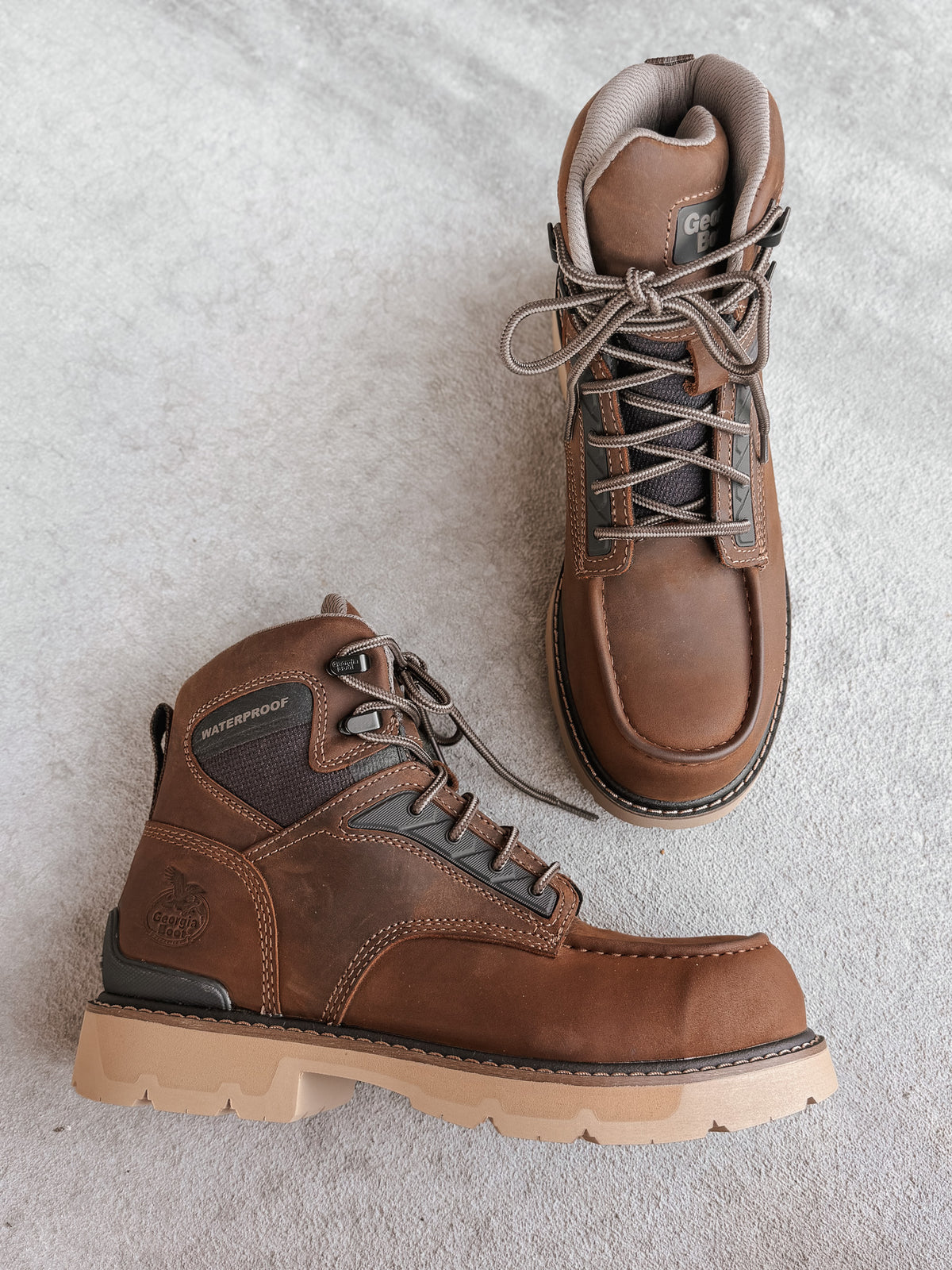 Gb00755 | 6" Carbon Flex Moc Carbon Toe Waterproof Boots
