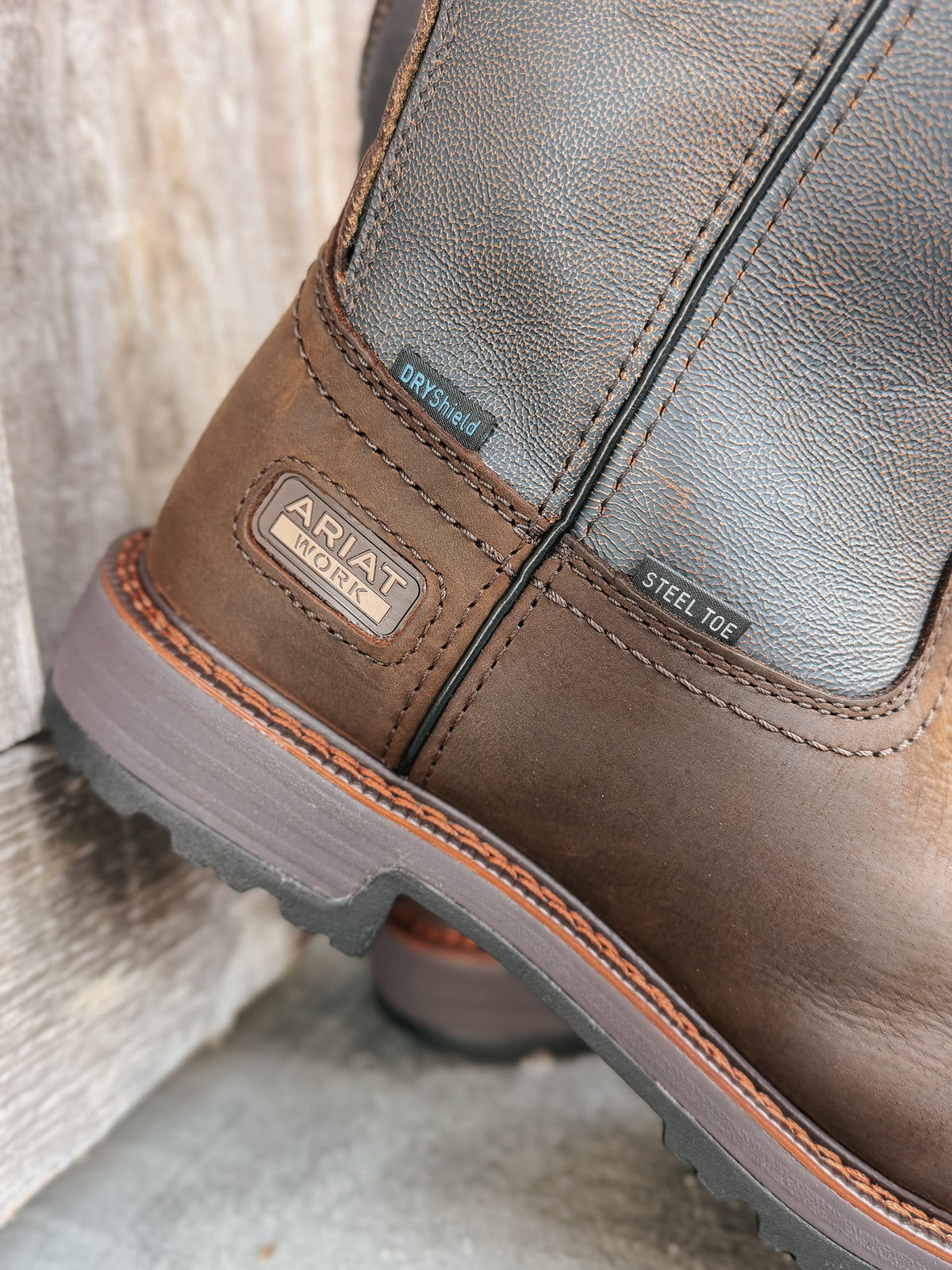 10080349 | Activator Patriot Waterproof Square Steel Toe Work Boots