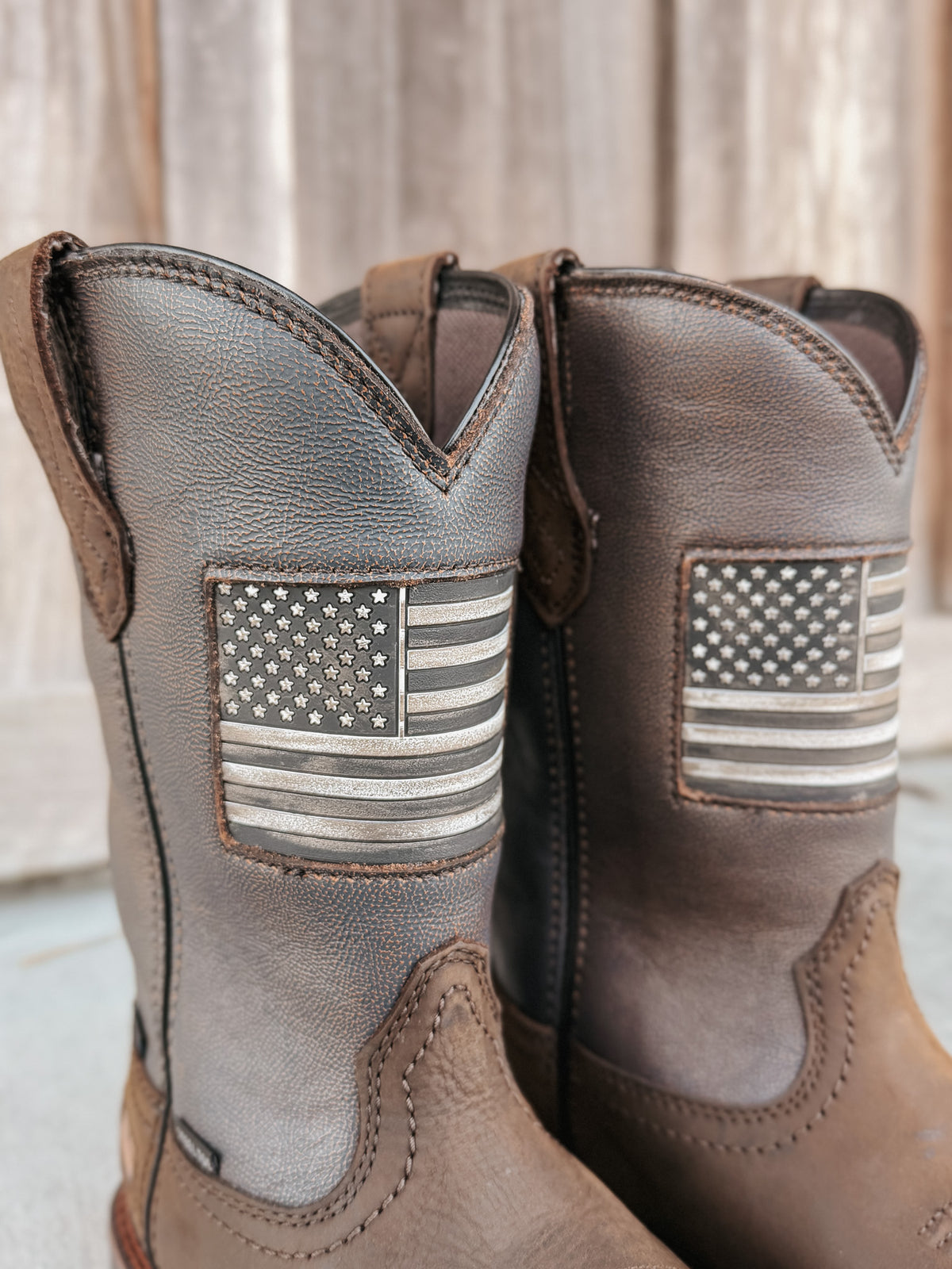 10080349 | Activator Patriot Waterproof Square Steel Toe Work Boots