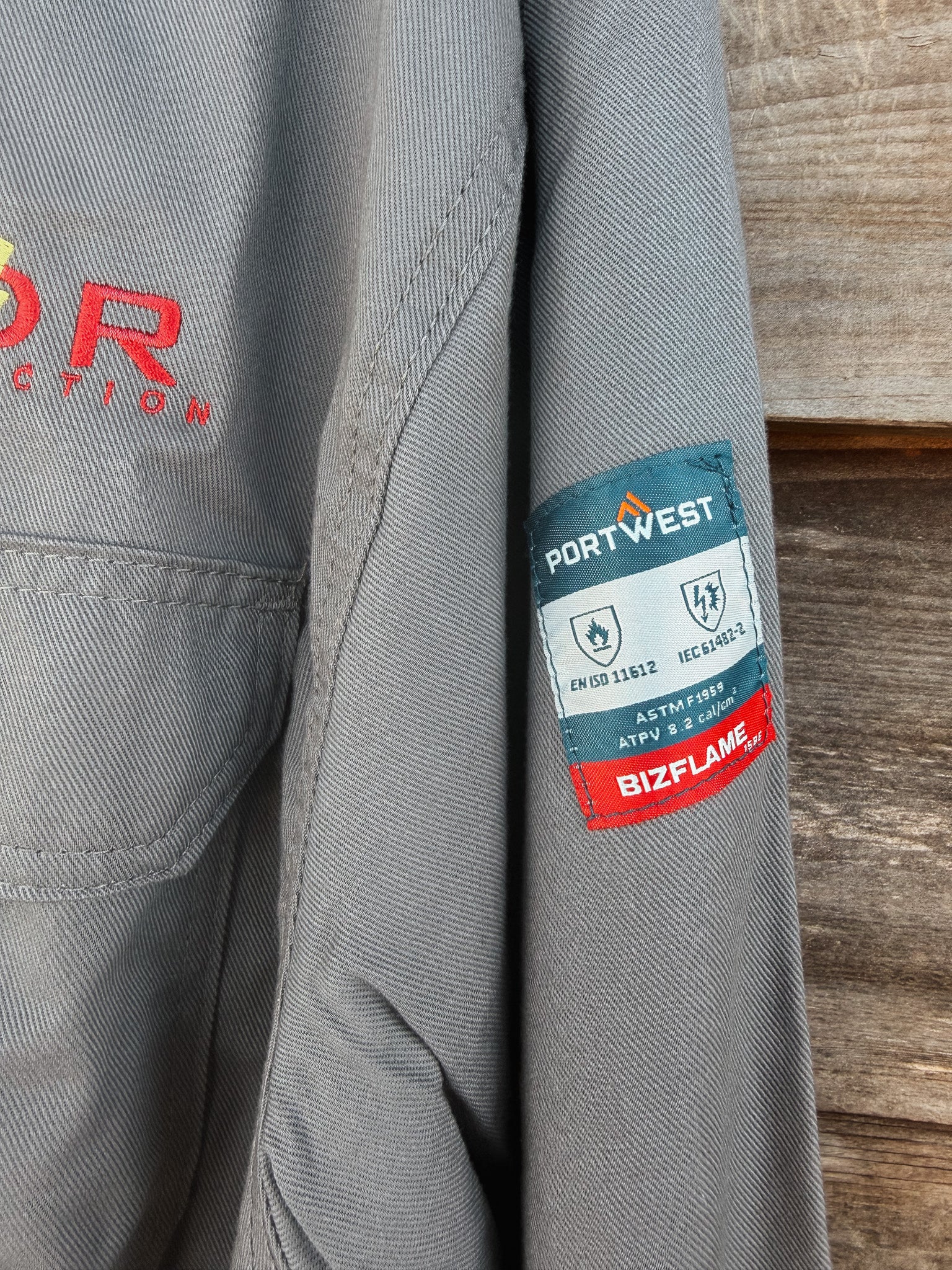 READY TO SHIP - SIZE XL ★ FR89GRR | Bizflame Work Shirt in Gray