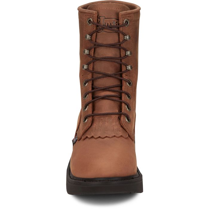 OW760 | Livestock 8" Round Toe Work Boots
