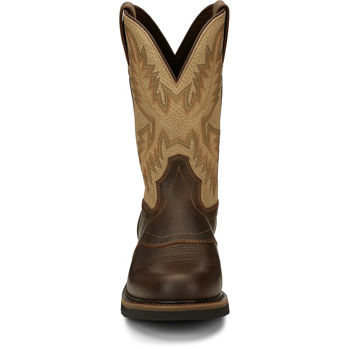 SE4660 | Men's Justin Superintendent Round Toe Work Boots
