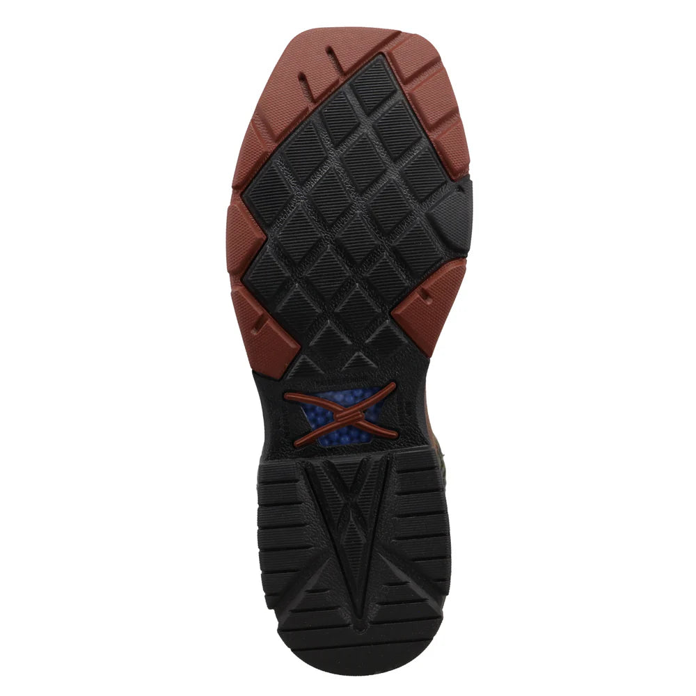MXBNW11 | Lion & Dark Olive Waterproof Square Nano Toe Work Boots