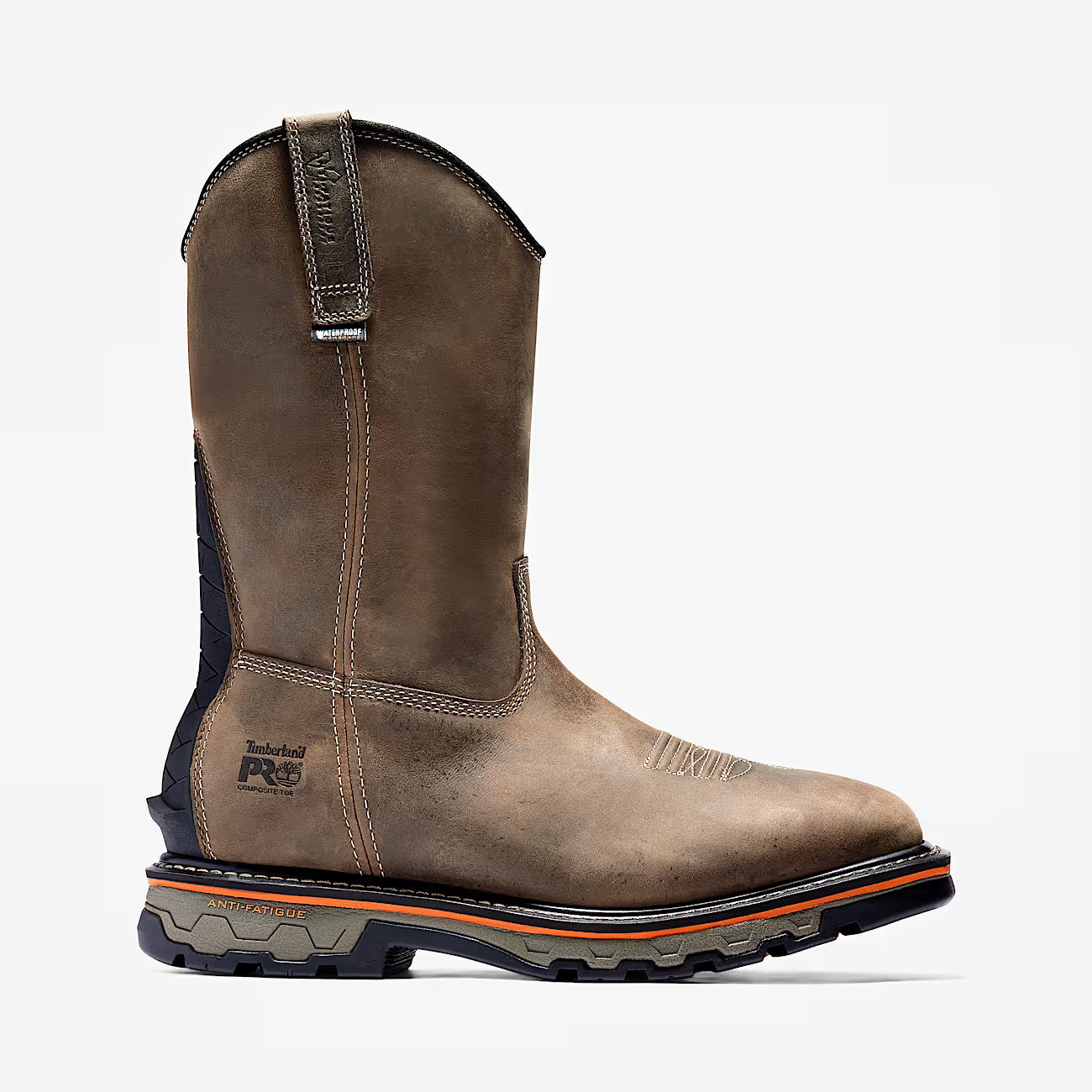 A24AJ | True Grit Waterproof Wellington Square Toe Works Boot
