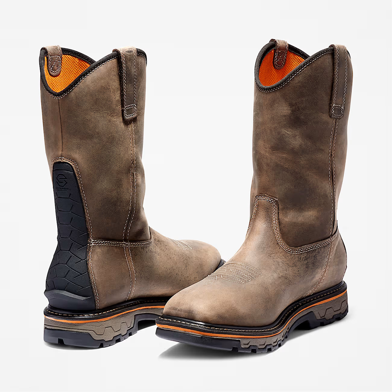 A24AJ | True Grit Waterproof Wellington Square Toe Works Boot
