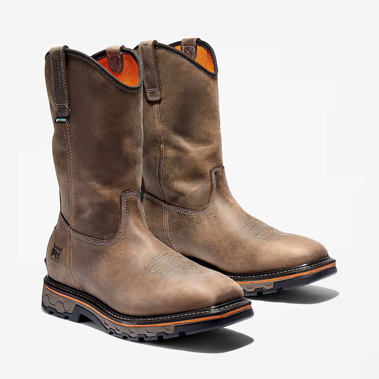 A24AJ | True Grit Waterproof Wellington Square Toe Works Boot