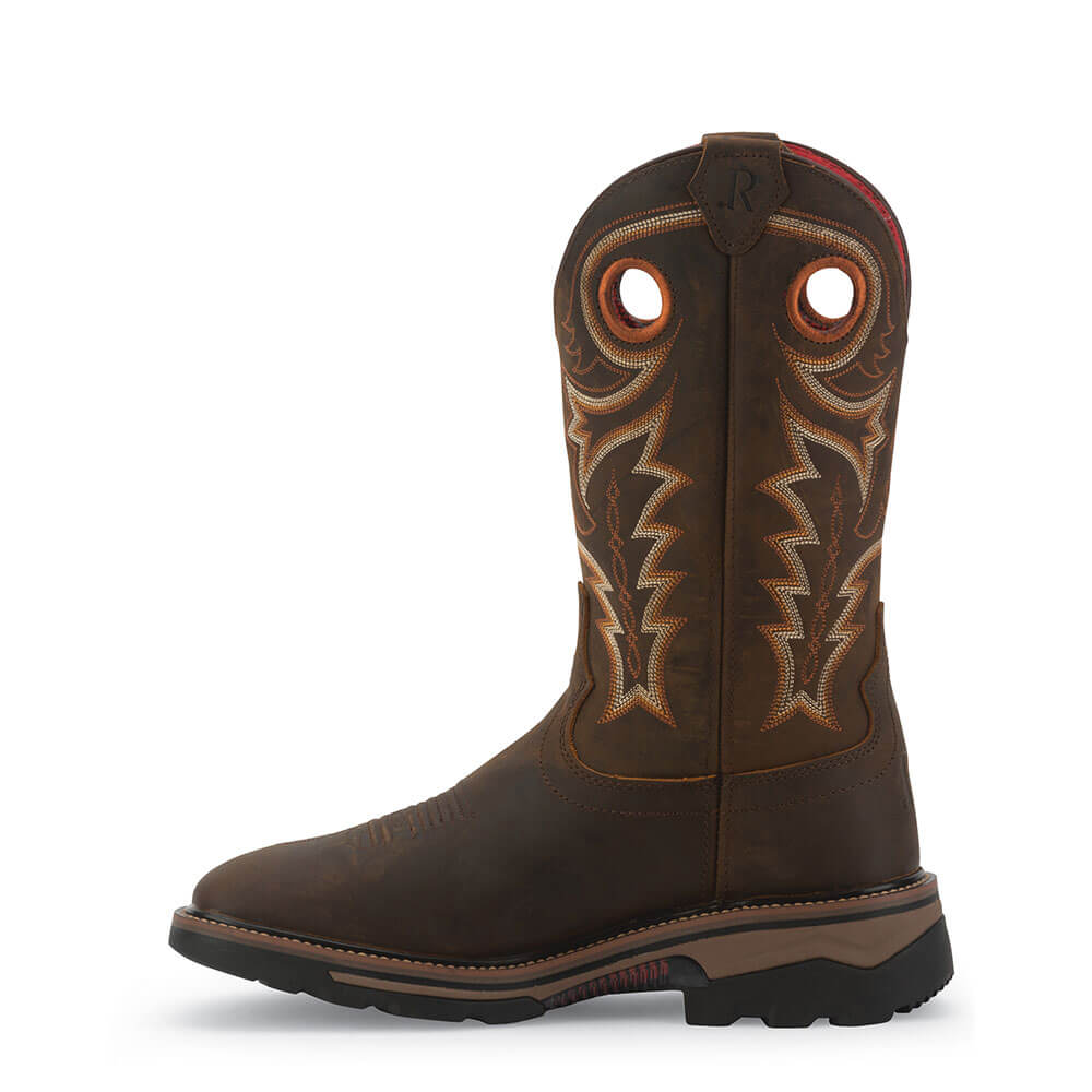 RW1010 | Hazel Bay Cowhide Square Toe Work Boots