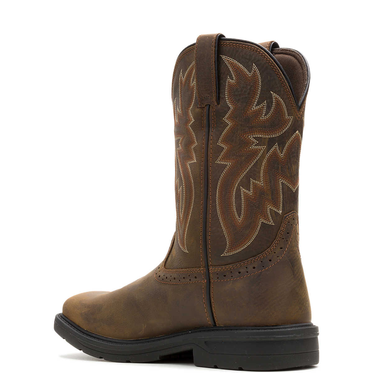 W251049 | Rancher Level Waterproof Square Steel Toe Wellington Boots