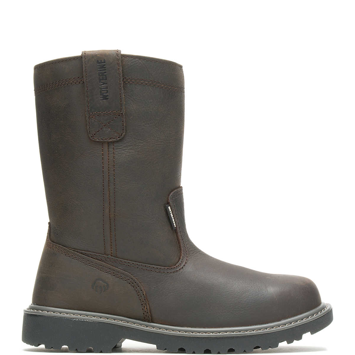 W10680 | Floorhand Waterproof Round Steel Toe Wellington Work Boots