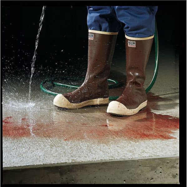 22114 | 12" Waterproof Rubber Steel Toe Boots