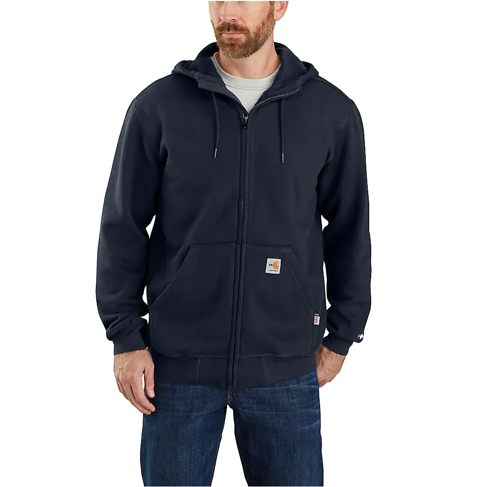 104982-I26 | FR Force® Loose Fit Midweight Hooded Zip Front Sweatshirt