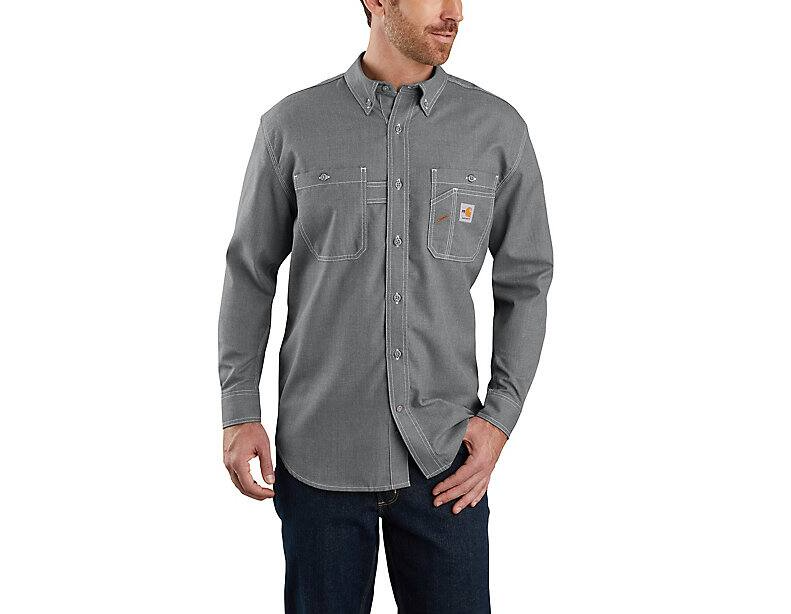 104138 | FR Force Loose Fit Lightweight Shirt in Gray