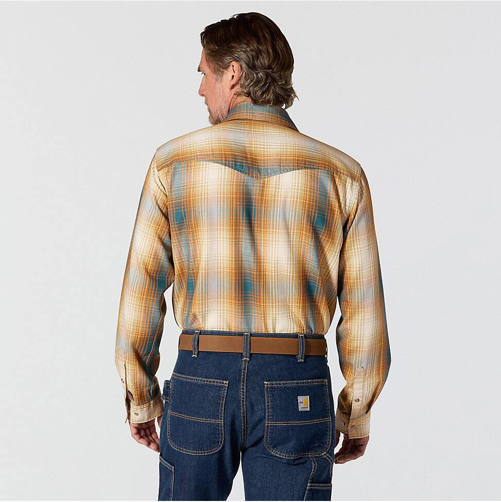 107070-N62 | FR Montana Relaxed Fit Midweight Twill Snap Front Shirt