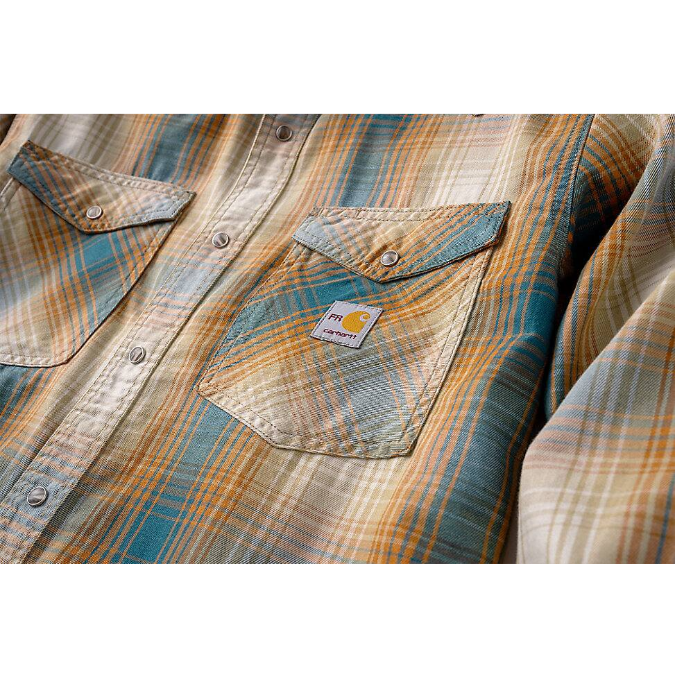 107070-N62 | FR Montana Relaxed Fit Midweight Twill Snap Front Shirt