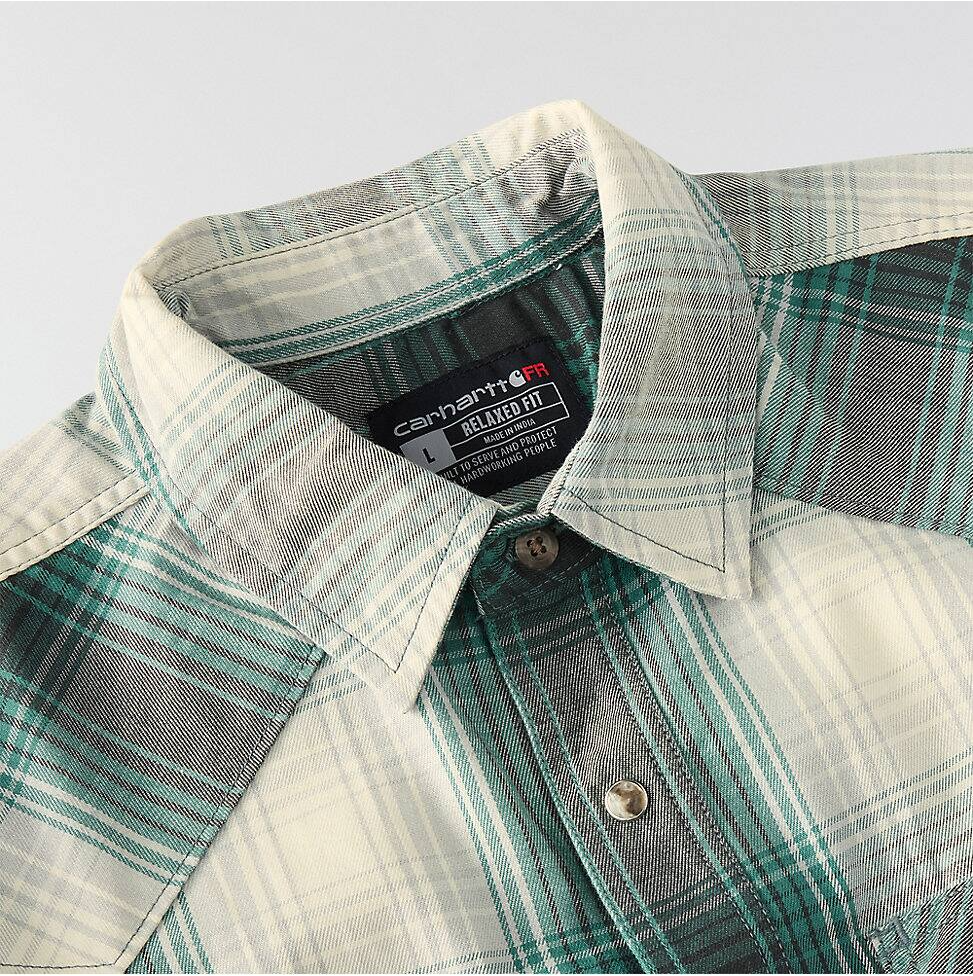 107070-BF6 | FR Montana Relaxed Fit Midweight Twill Snap Front Shirt