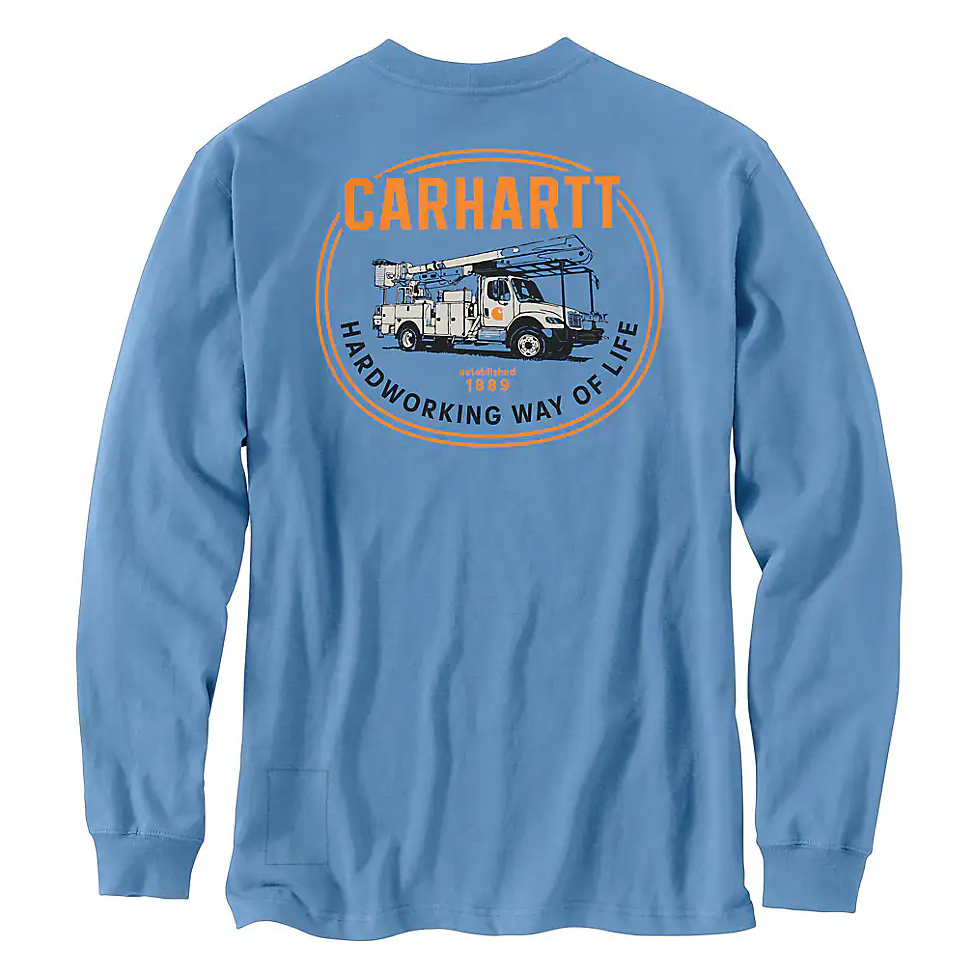 107799-HW8 | FR Force Irvine Loose LS Bucket Truck T-Shirt