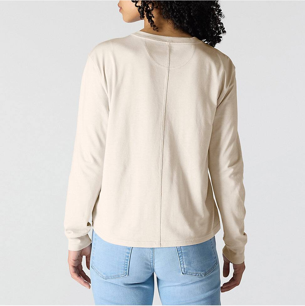 106121-A22 | Women's TENCEL™ Fiber Series Loose Tee in Oat Milk