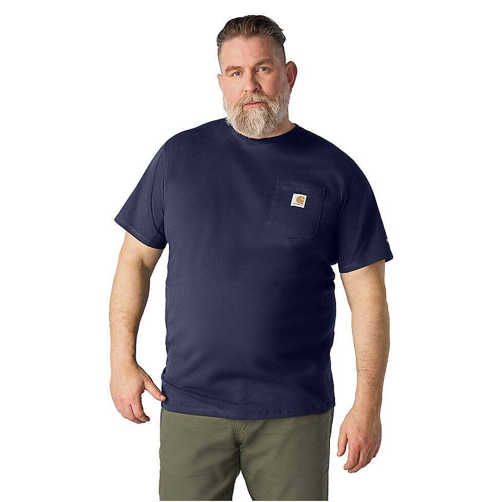 106652-I26 | Force Relaxed Fit Short-Sleeve Pocket T-Shirt in Navy