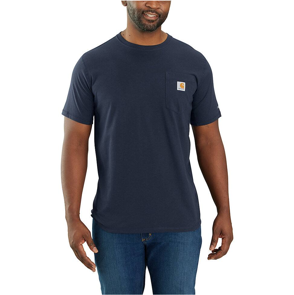 106652-I26 | Force Relaxed Fit Short-Sleeve Pocket T-Shirt in Navy