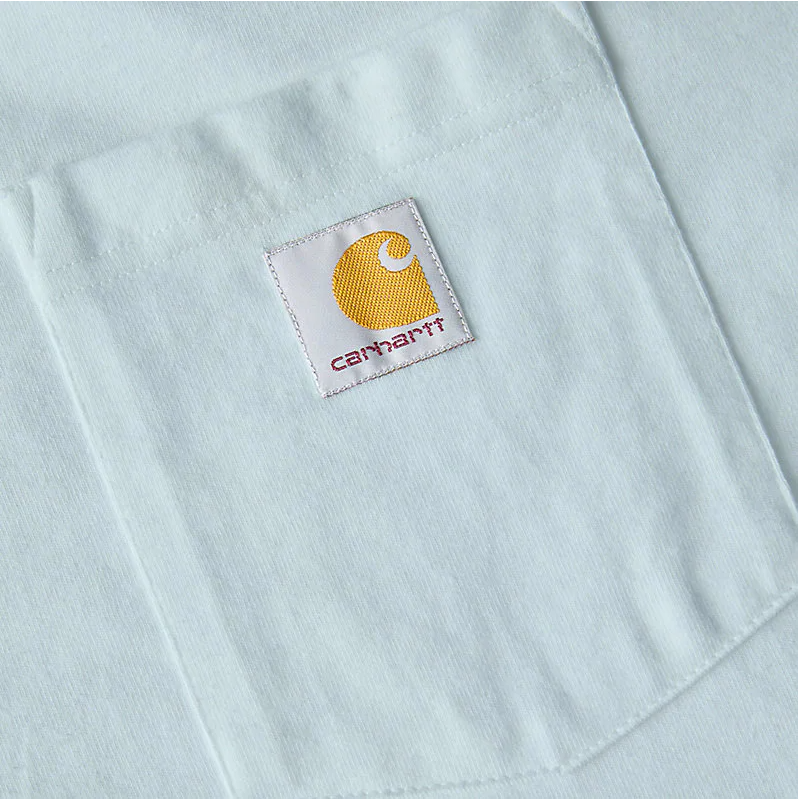 K87-HN6 | Loose Fit Heavyweight Short-Sleeve Pocket T-Shirt in Early Fog