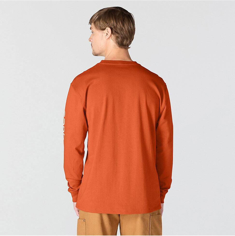 K231-RG0 | Dearborn Camo Logo T-Shirt in Homestead Red