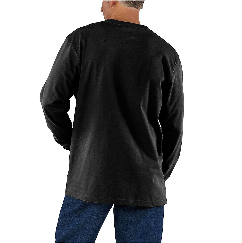 K126-BLK | Dearborn Loose LS T-Shirt in Black