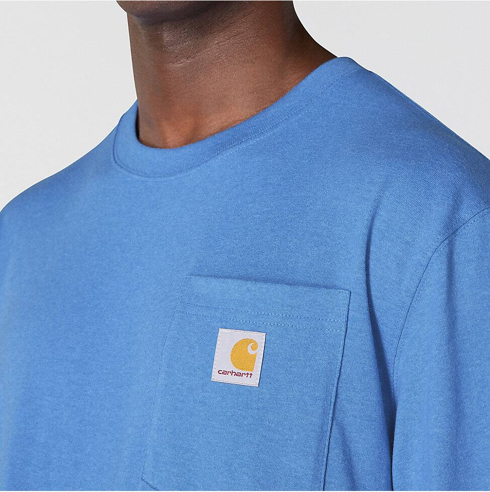 K126-HX | Dearborn Loose LS T-Shirt in Blue