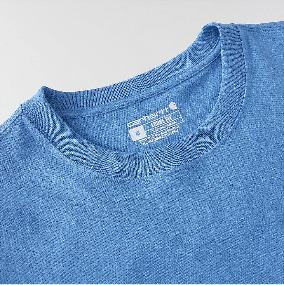 K126-HX | Dearborn Loose LS T-Shirt in Blue