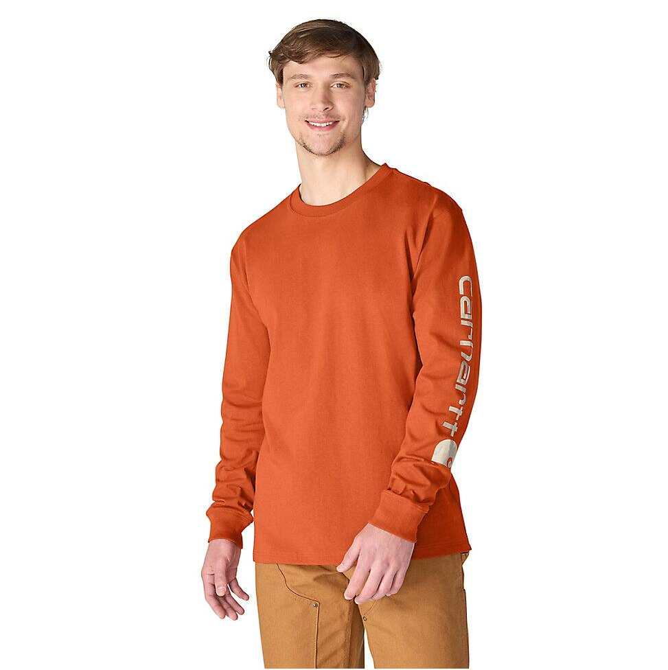 K231-RG0 | Dearborn Camo Logo T-Shirt in Homestead Red