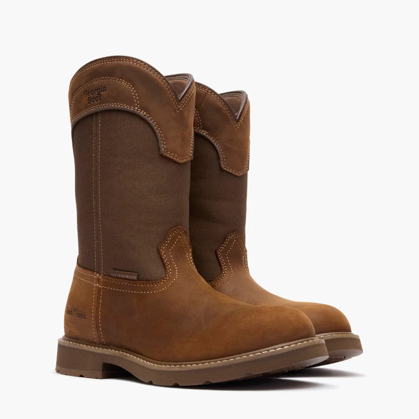 GB00762 | 11" Core 37 Farm & Ranch Round Toe Waterproof Boots