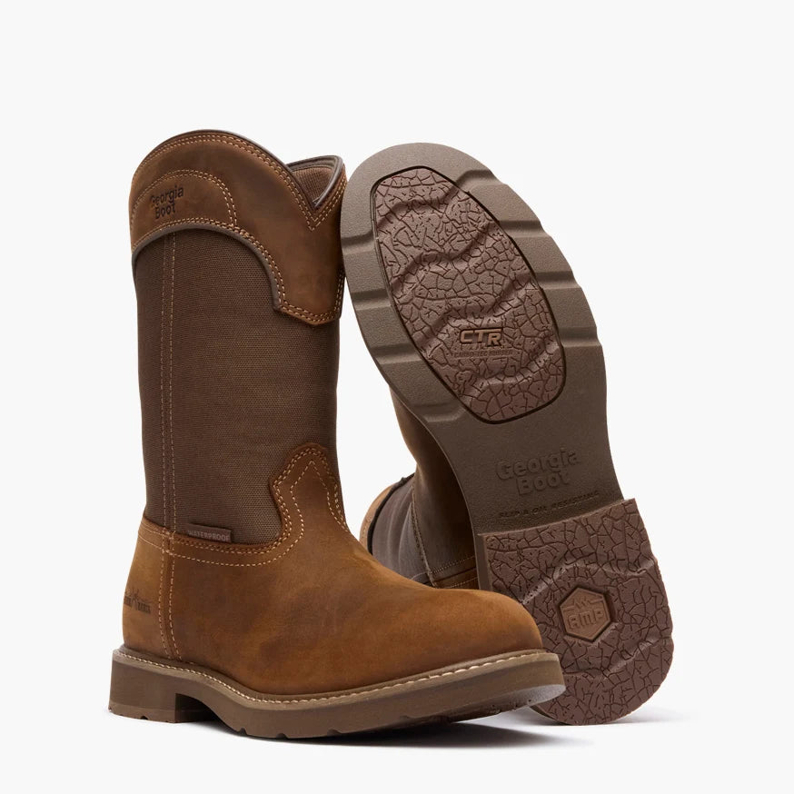 GB00762 | 11" Core 37 Farm & Ranch Round Toe Waterproof Boots