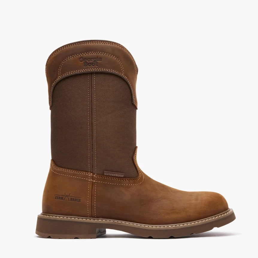 GB00762 | 11" Core 37 Farm & Ranch Round Toe Waterproof Boots