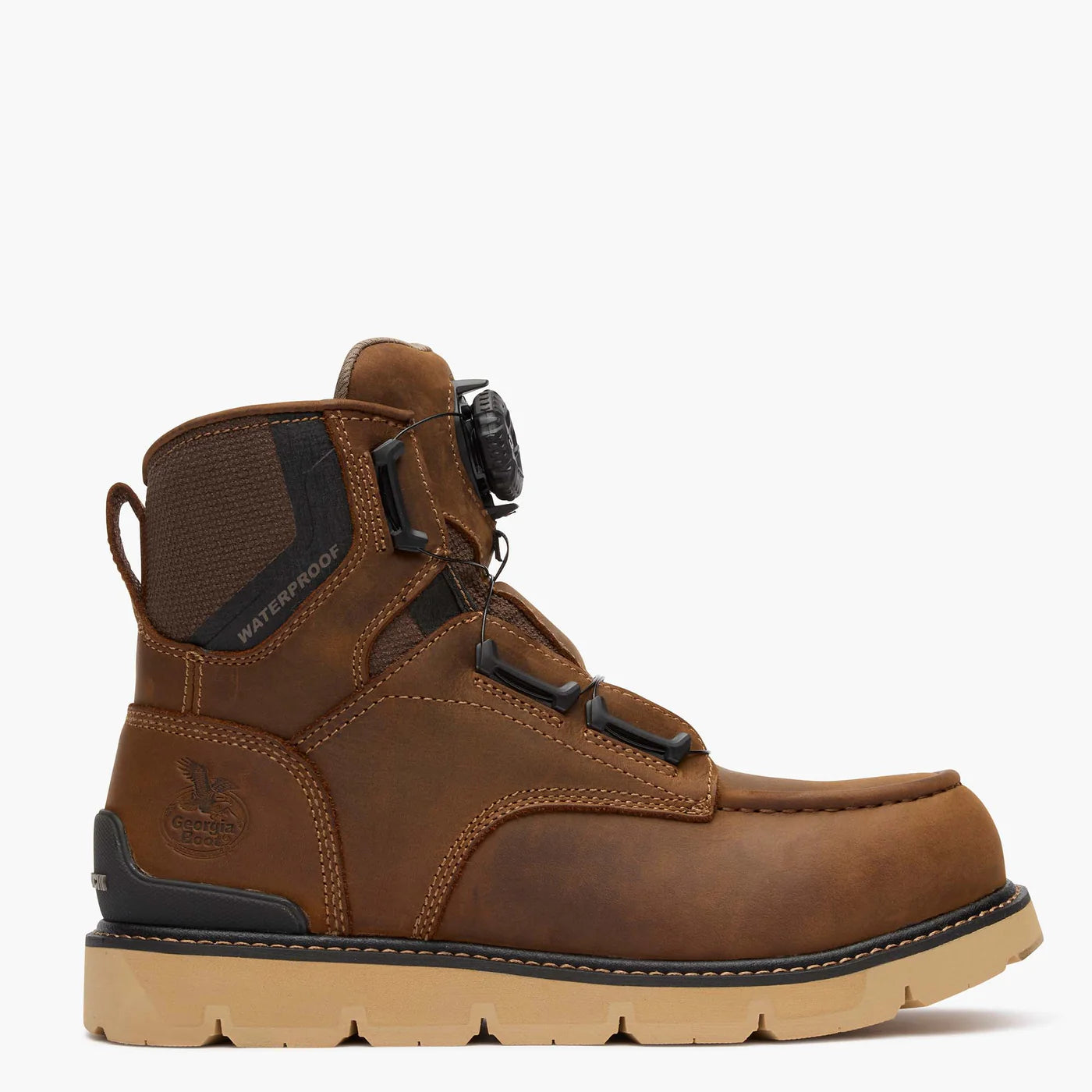 GB00729 | 6" Carbon Flex BOA® Waterproof Carbon Moc Toe Work Boot