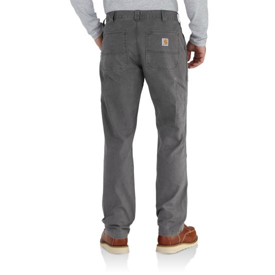 102291-039 | Carhartt NON-FR Relaxed Straight Rigby Dungaree Canvas Pants - Gravel