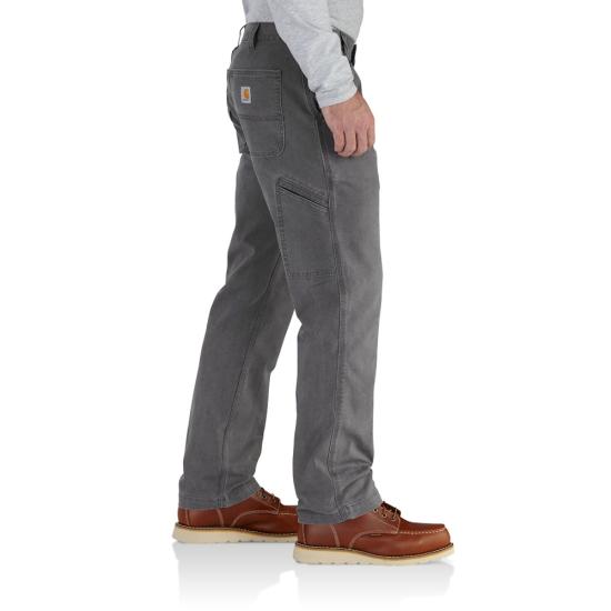102291-039 | Carhartt NON-FR Relaxed Straight Rigby Dungaree Canvas Pants - Gravel