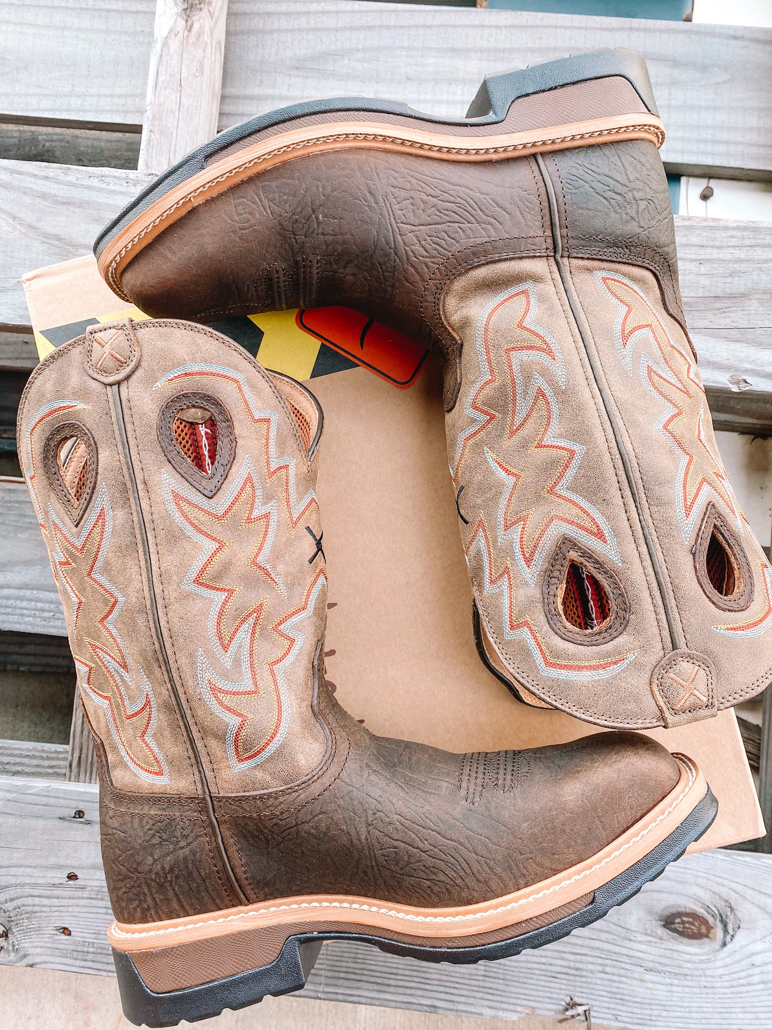 MLCA001 | Square Alloy Toe Lite Work Boots