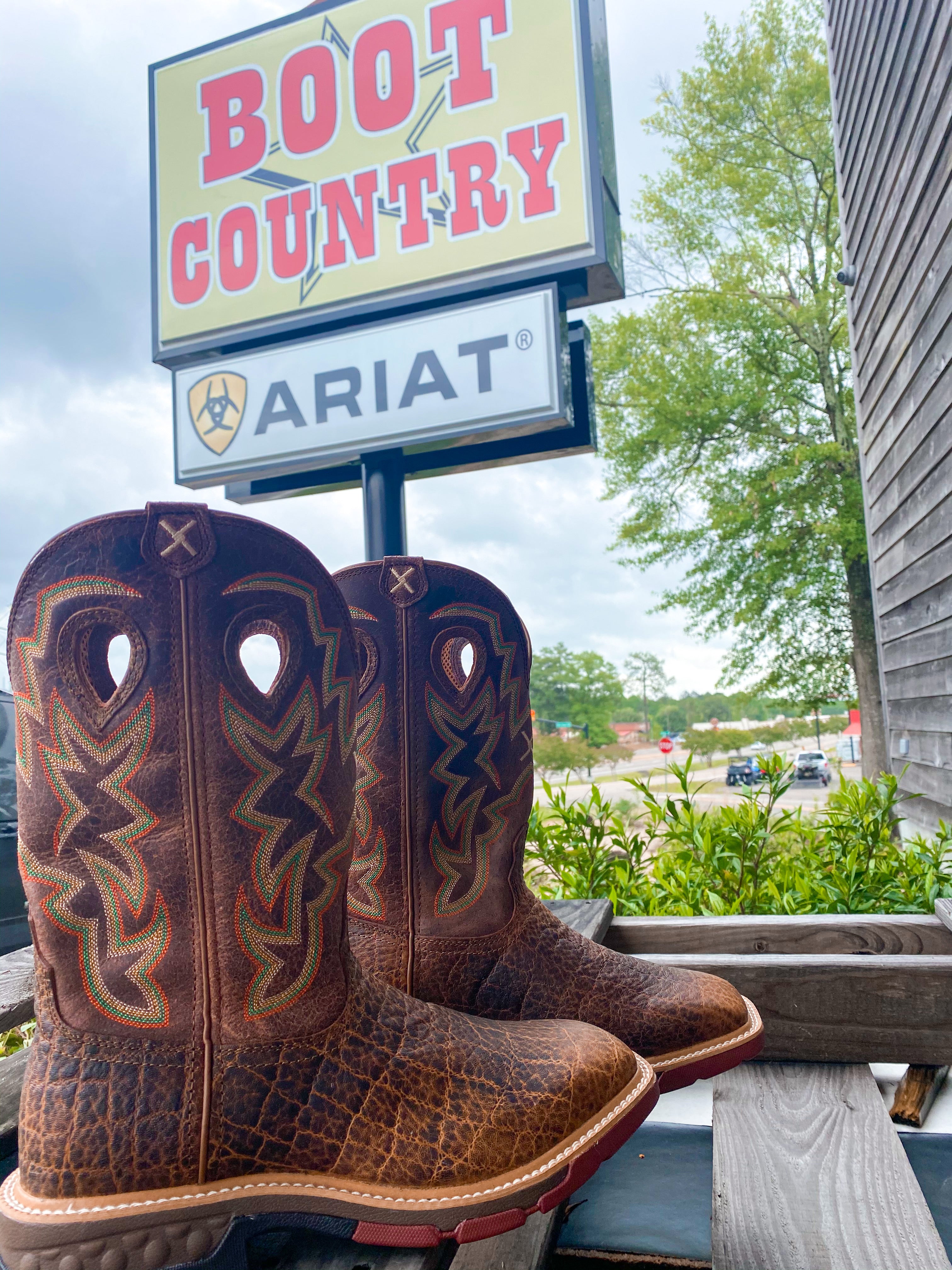 MXB0004 | Square Toe Western Work Boots