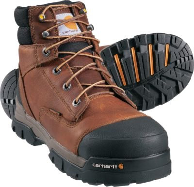 CME6355 | Carhartt Ground Force 6" Waterproof Round Composite Toe Work Boots